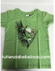Camiseta niño manga corta rana verde